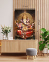 Ganesh Canvas Print – High Quality Hindu God Wall Art