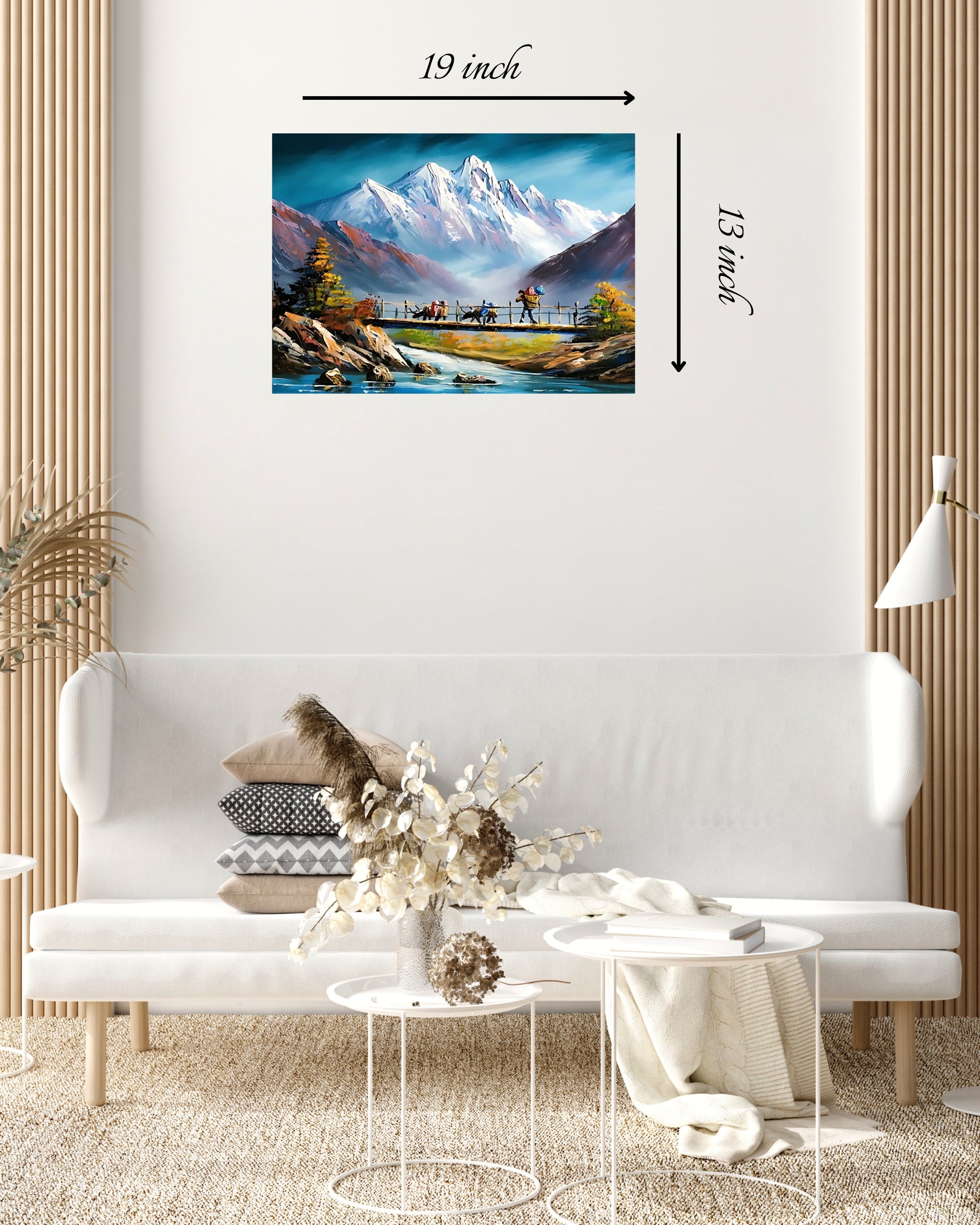 Beautiful Nepal's Scenary Canvas Print– High Quality Wall Art