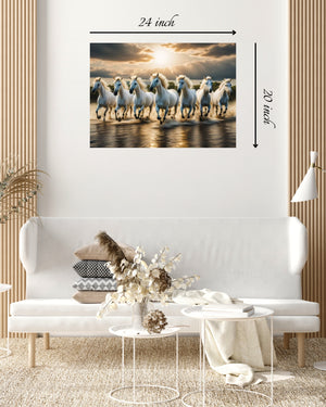 7 horses Canvas – High Quality Wall Art