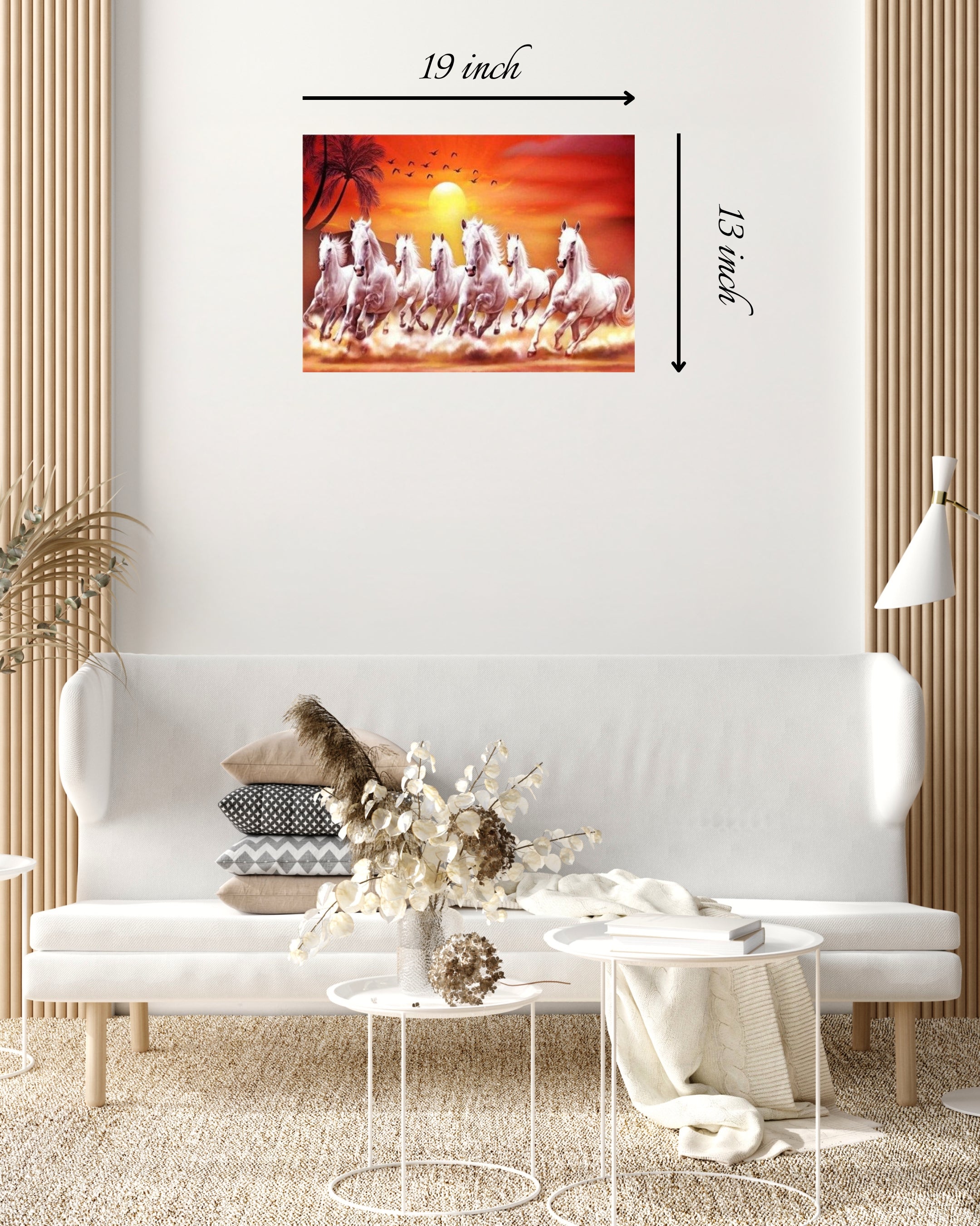 7 horses Canvas – High Quality Wall Art