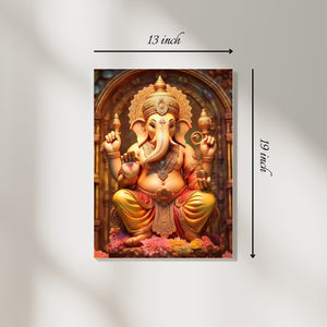 Ganesh Canvas Print – High Quality Hindu God Wall Art