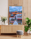 Beautiful Nepal's Pashupatinath Temple Canvas Print– High Quality Wall Art