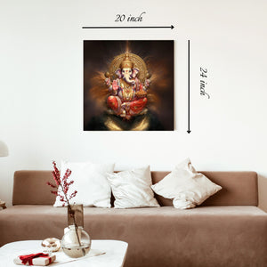 Ganesh Canvas Print – High Quality Hindu God Wall Art