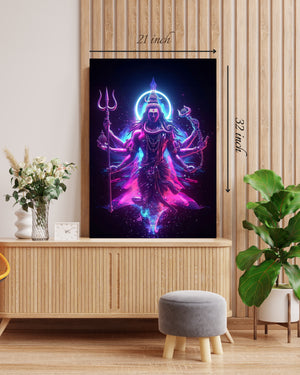 Lord Shiva Print – High Quality Hindu God Wall Art