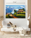 Beautiful Nepal's Scenary Canvas Print– High Quality Wall Art