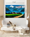 Beautiful Nepal's Scenary Canvas Print– High Quality Wall Art