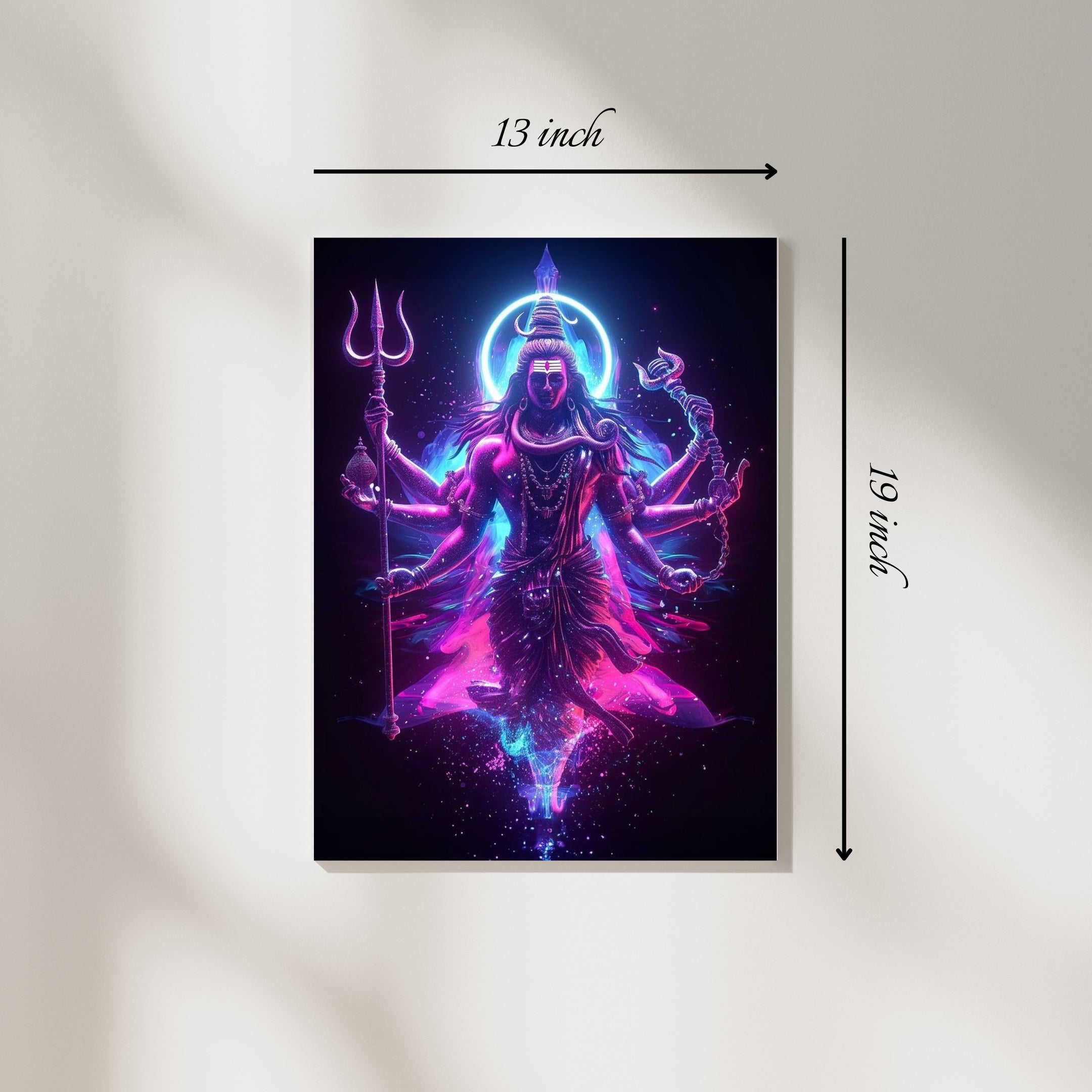 Lord Shiva Print – High Quality Hindu God Wall Art