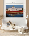 Beautiful Nepal's Lumbini Temple Canvas Print– High Quality Wall Art