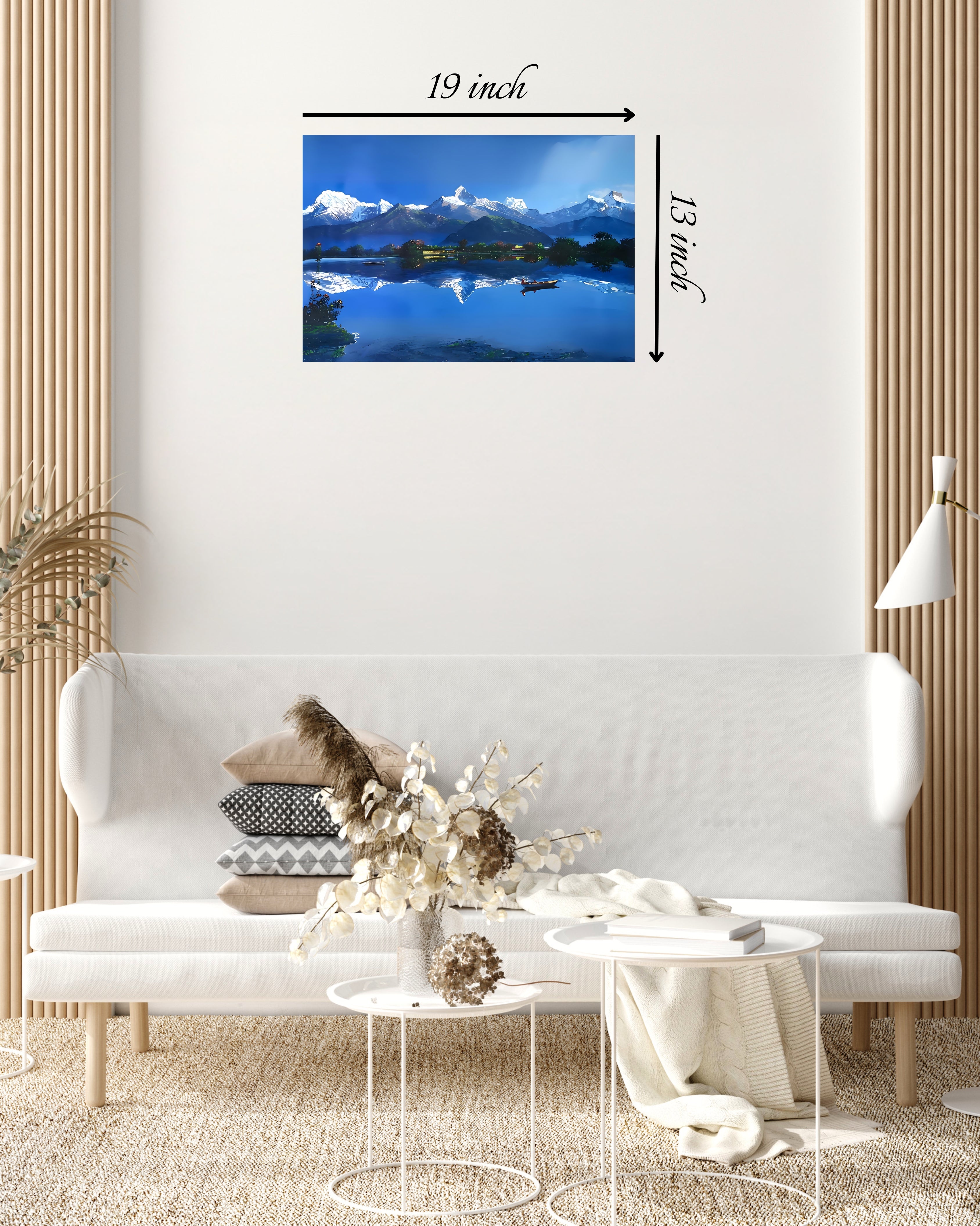 Beautiful Nepal's Scenery Canvas Print– High Quality Wall Art