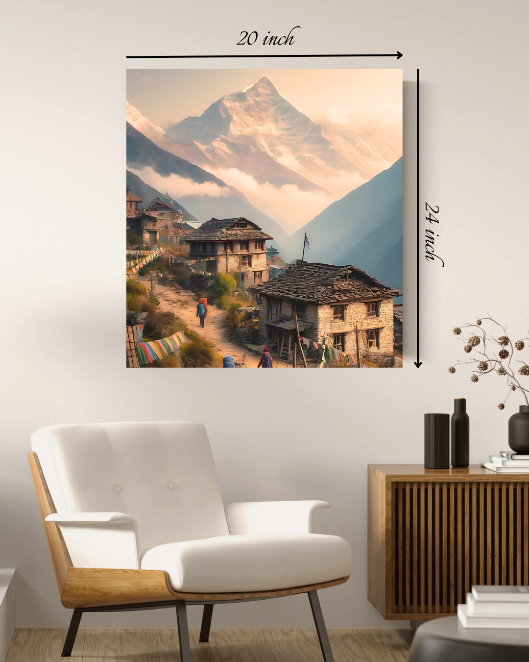 Himalayan Serenity Canvas Print– High Quality Wall Art