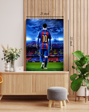 Lionel Messi Canvas Print – High Quality Wall Art