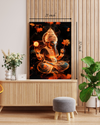 Lord Ganesh Canvas Print – High Quality Hindu God Wall Art