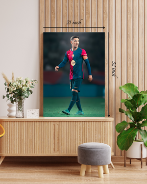 Barca's Starboy Gavi Canvas Print – High Quality Wall Art