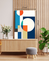 Geometric Shapes Canvas Print – High Quality Wall Art