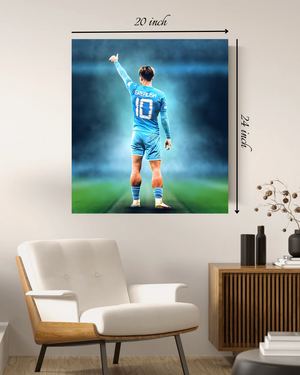 Jack Grealish Canvas Print – High Quality Wall Art