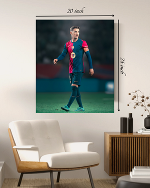 Barca's Starboy Gavi Canvas Print – High Quality Wall Art