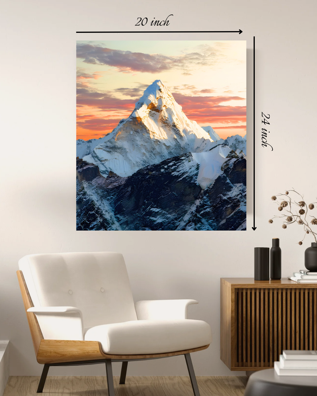 Mt.Everest Canvas Print– High Quality Wall Art