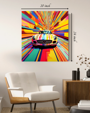 Speed Brust Canvas Print – High Quality Wall Art