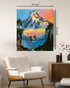 Himalayan Landscape Canvas Print– High Quality Wall Art