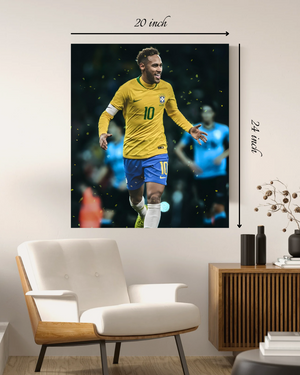 Neymar Jr.'s  Canvas Print – High Quality Wall Art