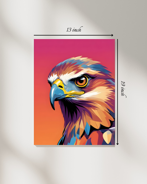 Abstract Eagle Canvas Print – High Quality Wall Art