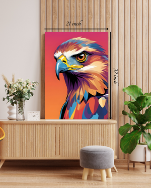 Abstract Eagle Canvas Print – High Quality Wall Art