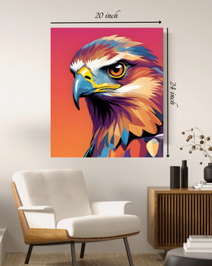 Abstract Eagle Canvas Print – High Quality Wall Art