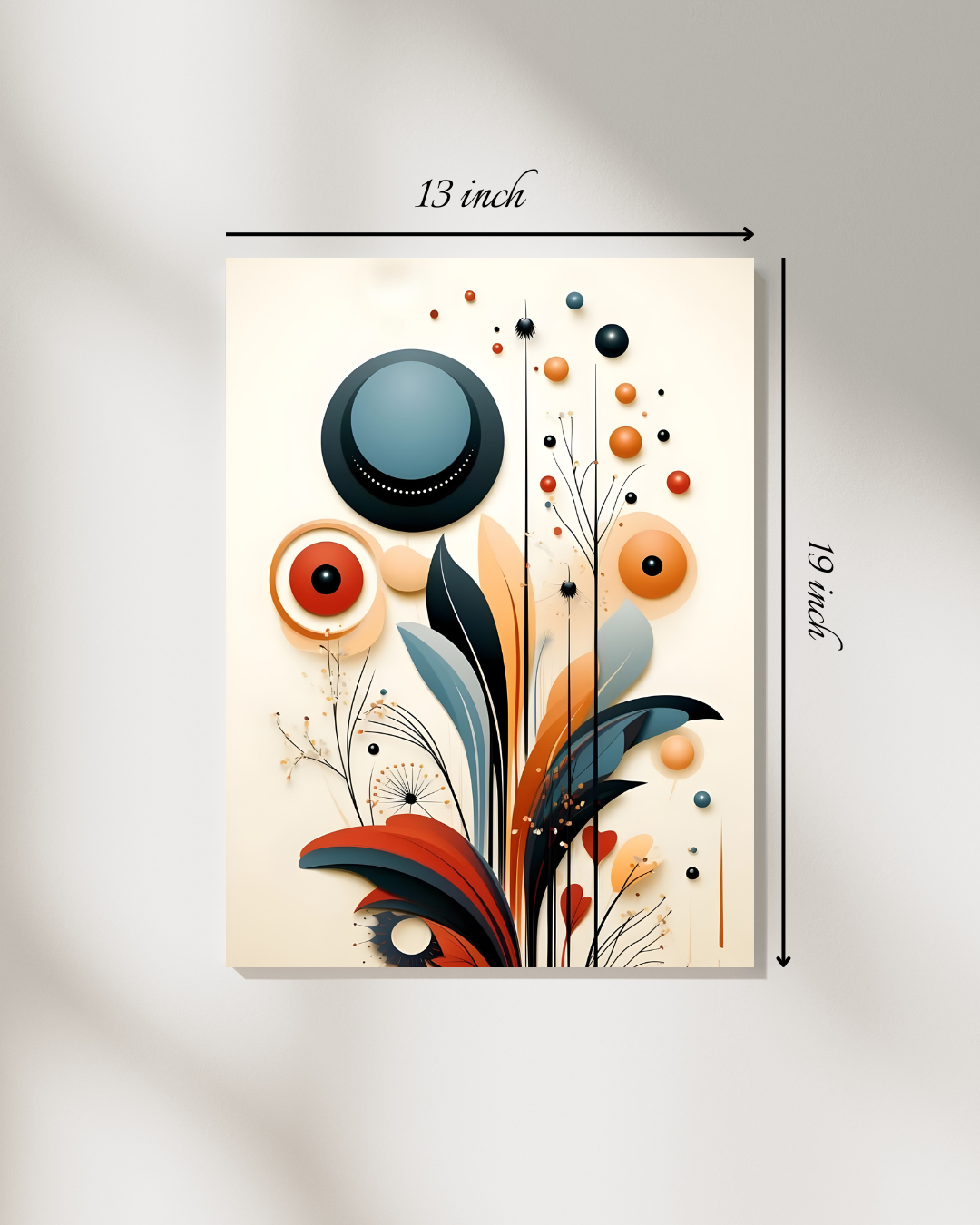 Abstract Floral Canvas Print – High Quality Wall Art