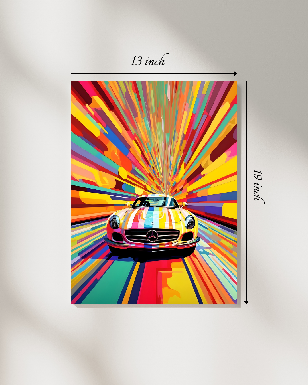 Speed Brust Canvas Print – High Quality Wall Art