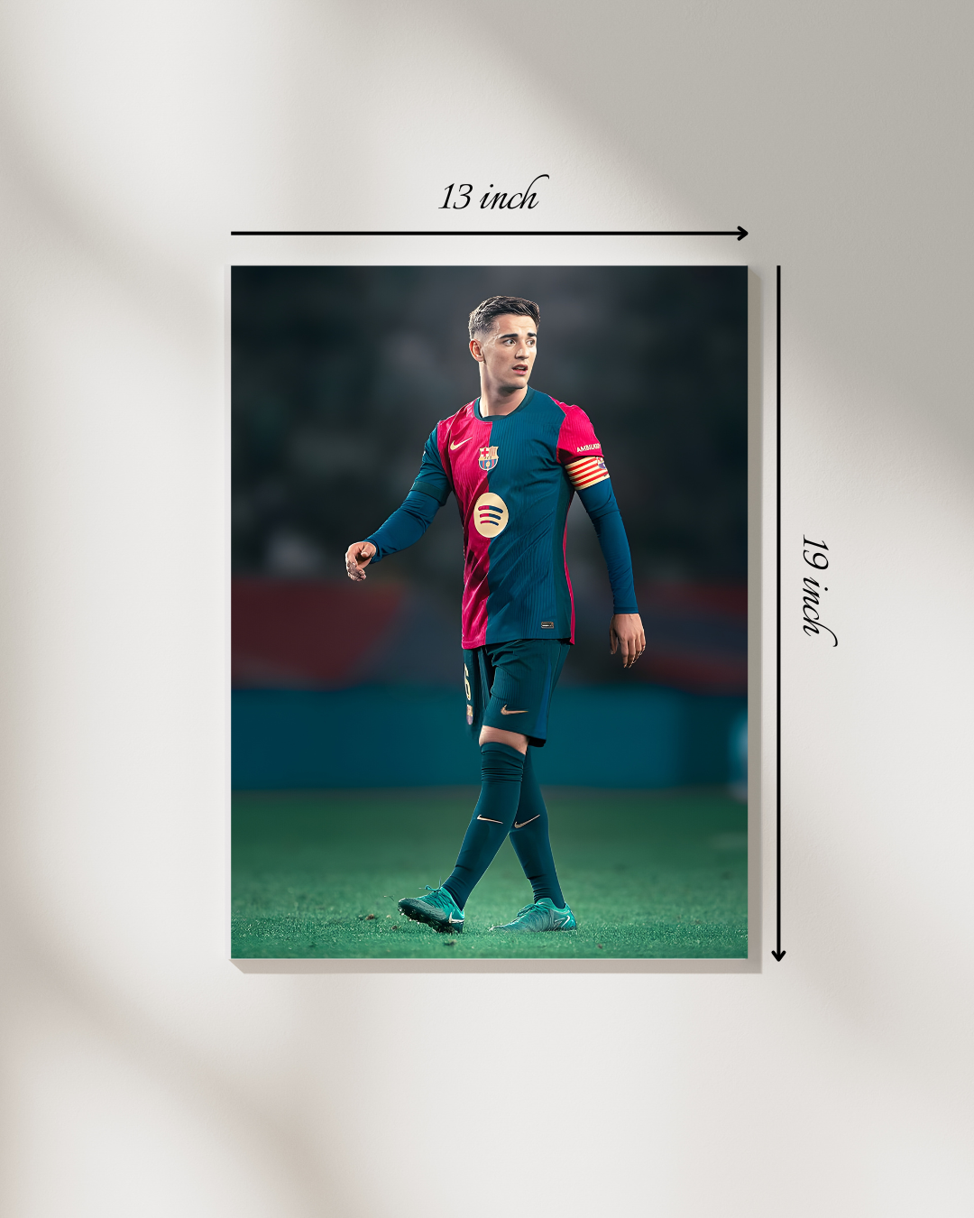 Barca's Starboy Gavi Canvas Print – High Quality Wall Art