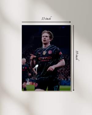 Kevin De Bruyne Cool Canvas Print – High Quality Wall Art