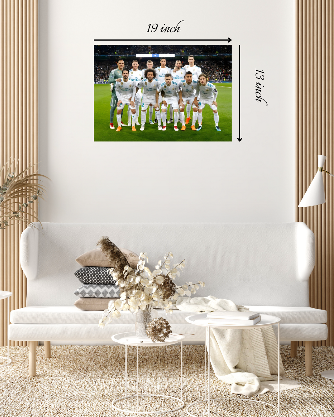 Real Madrid 2017 (Team of dreams) Canvas Print – High Quality Wall Art